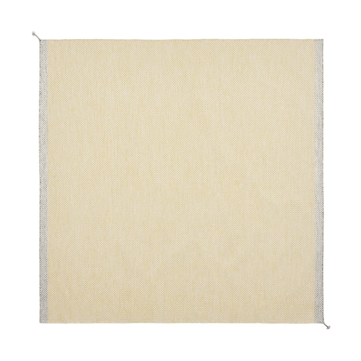 Bilde av Muuto Ply ullteppe 240x240 cm Yellow