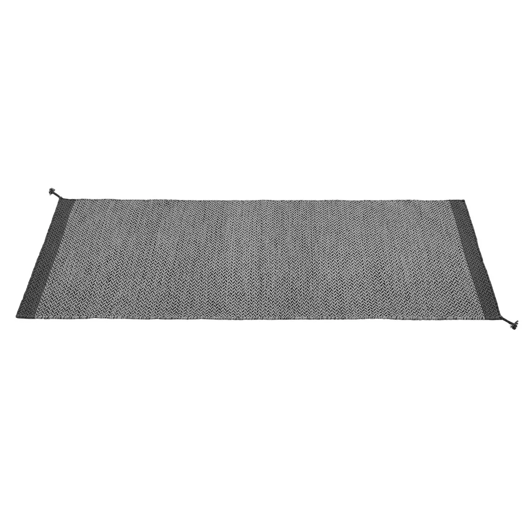 Ply ullteppe 80x200 cm, Dark grey Muuto