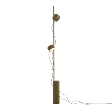 Post gulvlampe - Brown-green - Muuto
