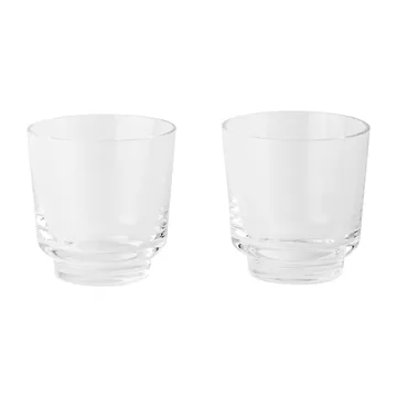 Raise glass 20 cl 2-pakning - Clear - Muuto