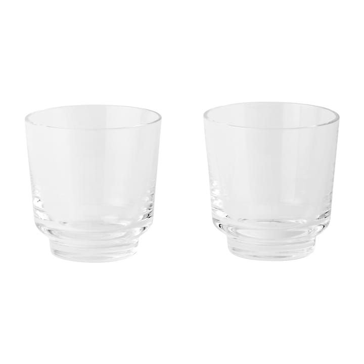 Raise glass 20 cl 2-pakning - Clear - Muuto