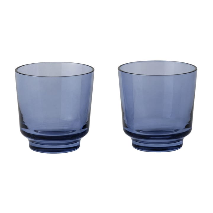 Raise glass 20 cl 2-pakning - Dark blue - Muuto
