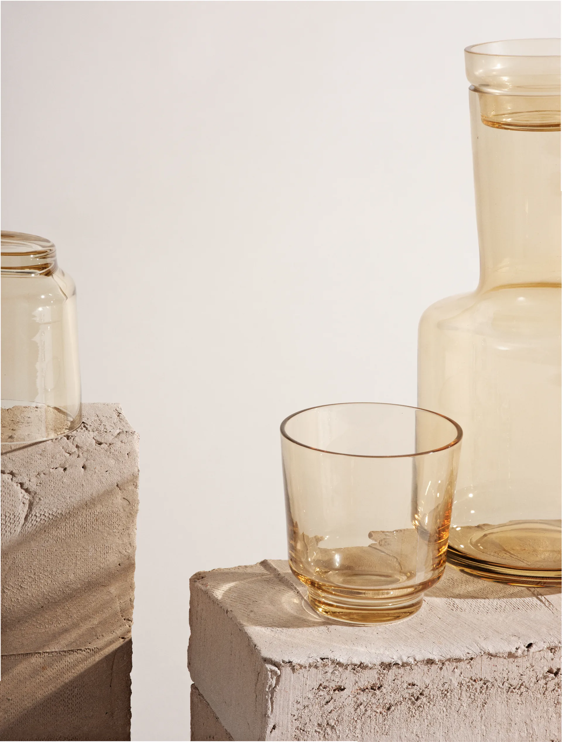 Raise glass 20 cl 2-pakning, Ochre Muuto