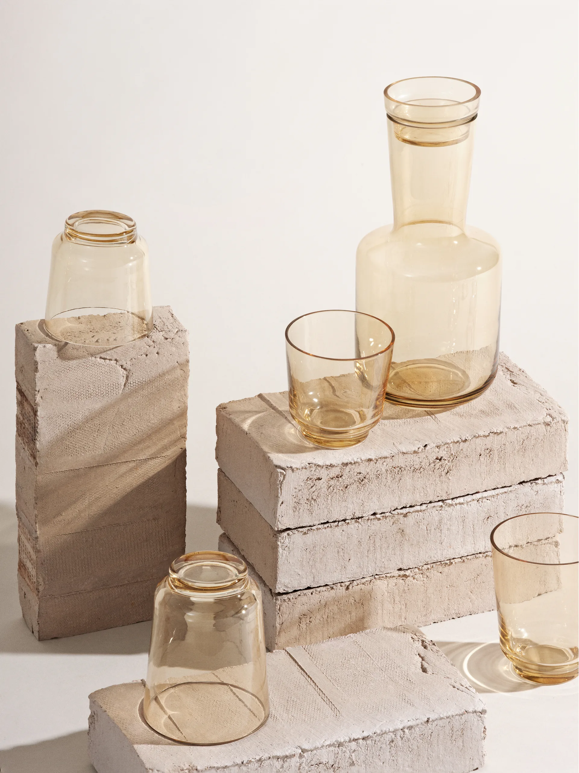 Raise glass 20 cl 2-pakning, Ochre Muuto