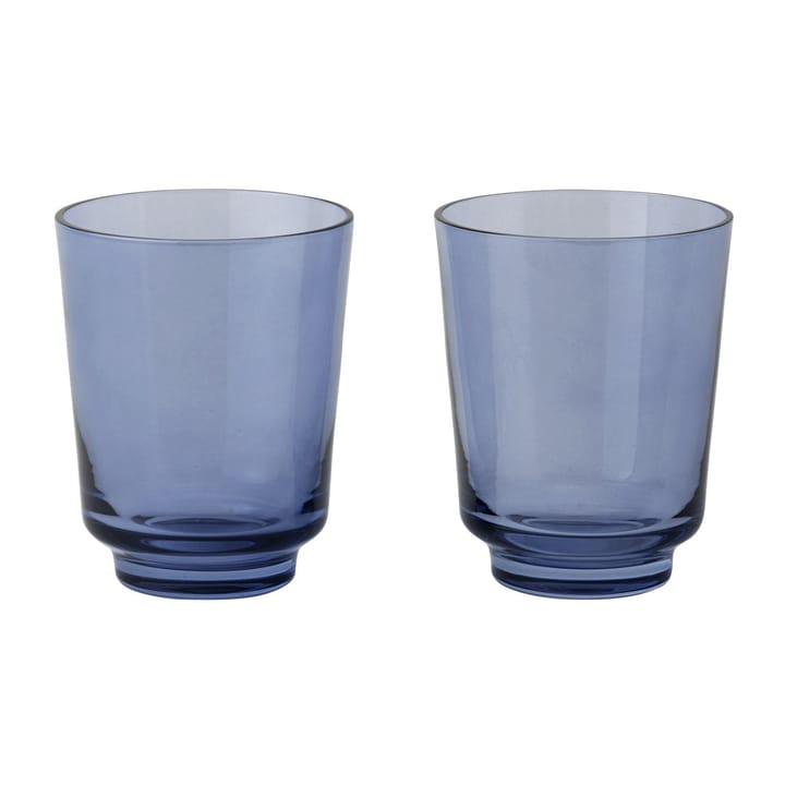 Raise glass 30 cl 2-pakning - Dark blue - Muuto