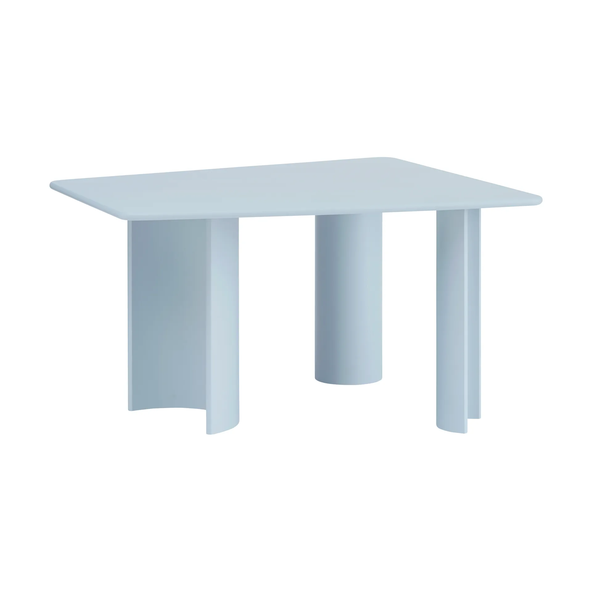 Re-norm spisebord, Light blue, 130x120 cm Muuto