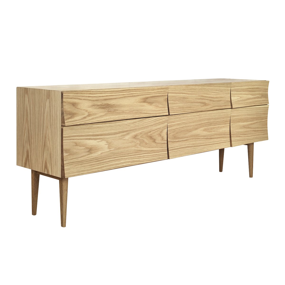 Muuto - Reflect Sideboard Large, Oak - Sideboards - Søren Rose Studio - Tre farget - Tre