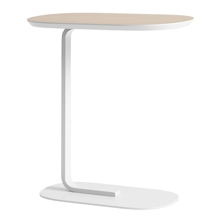 Relate sidebord - eik, hvit - Muuto