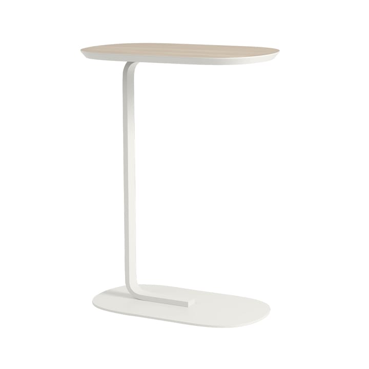 Relate sidebord H: 73,5 cm - Oak veneer-Off white - Muuto