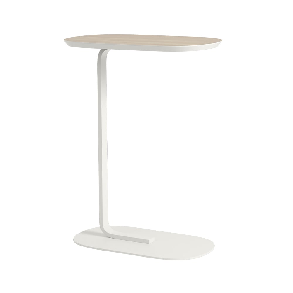 Bilde av Muuto Relate sidebord H: 735 cm Oak veneer-Off white