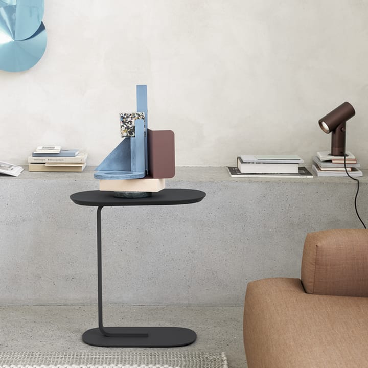 Relate sidebord H: 73,5 cm, Solid oak-Off white  Muuto