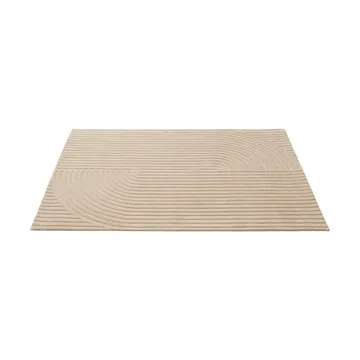 Relevo Rug Quattro ullteppe - Light rose, 170x240 cm - Muuto