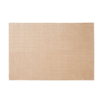 Relevo Rug Quattro ullteppe - Lys rosa, 200x300 cm - Muuto