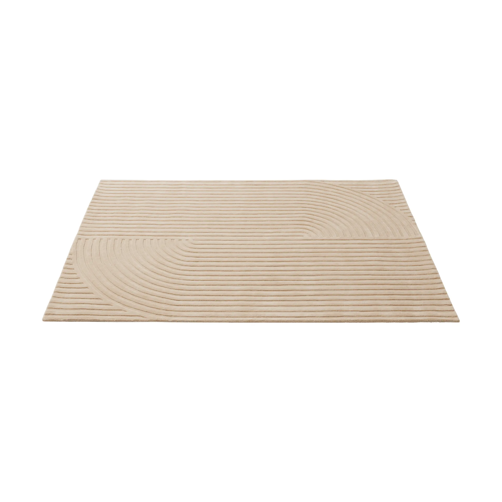 Relevo Rug Quattro ullteppe, Lyserosa, 170x240 cm Muuto