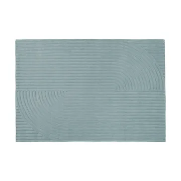 Relevo Rug Quattro ullteppe - Sage green, 170x240 cm - Muuto