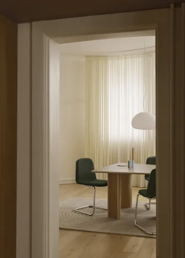 Relevo Rug Quattro ullteppe - Sage green, 170x240 cm - Muuto