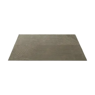 Relevo Rug Quattro ullteppe - Taupe, 170x240 cm - Muuto