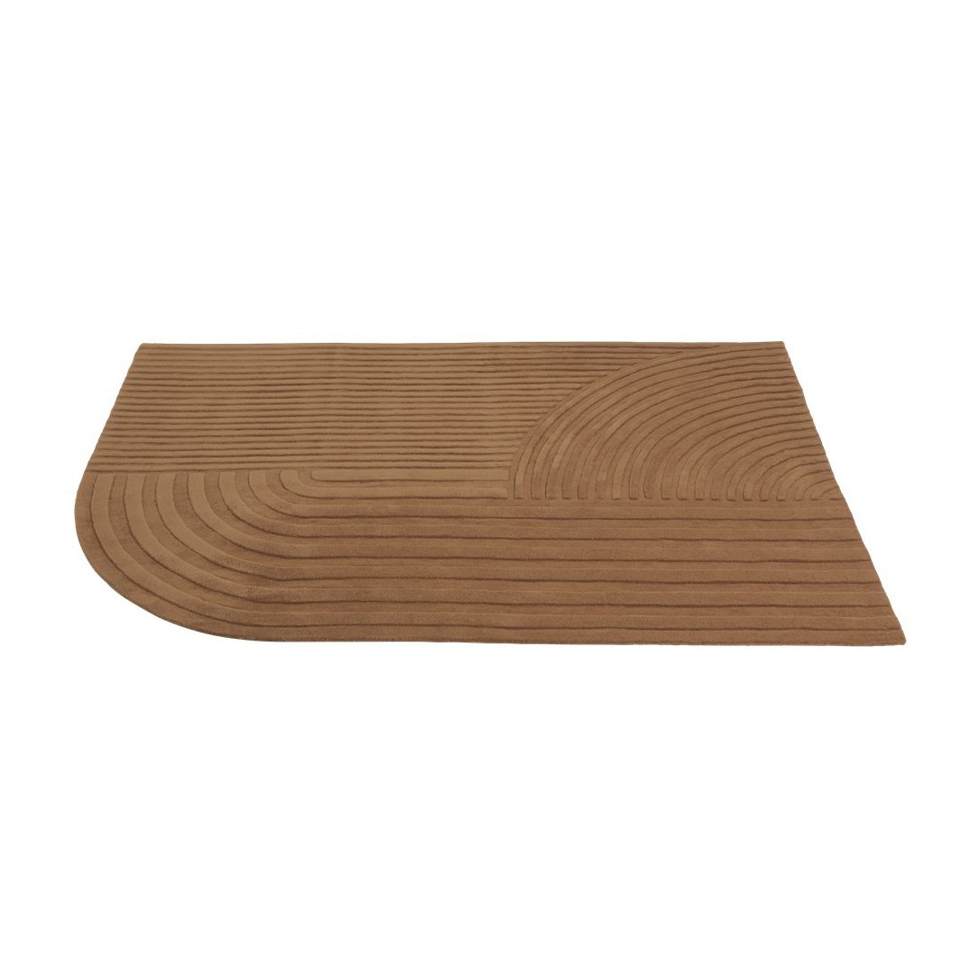 Bilde av Muuto Relevo teppe 170 x 240 cm Burnt orange