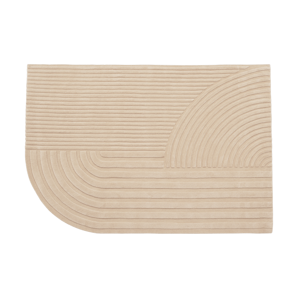 Bilde av Muuto Relevo teppe 170 x 240 cm Light rose