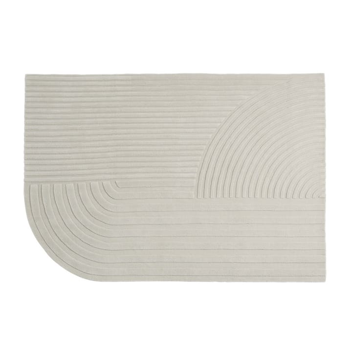 Relevo teppe 170 x 240 cm - Off-white - Muuto