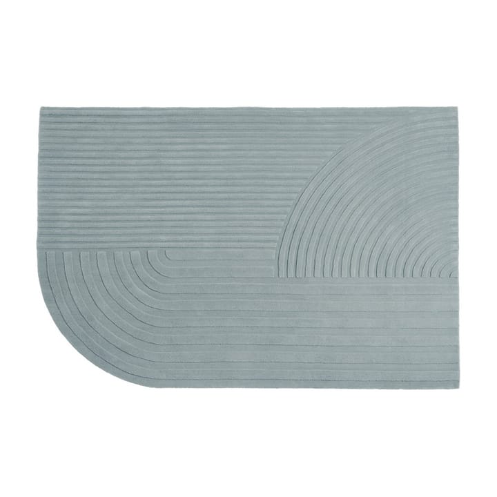 Relevo teppe 170 x 240 cm - Sage green - Muuto