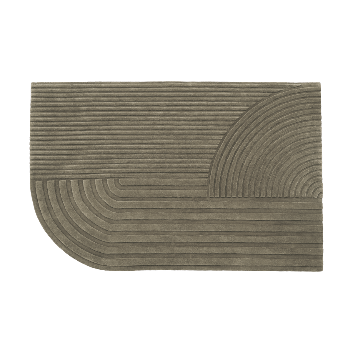 Bilde av Muuto Relevo teppe 200 x 300 cm Taupe