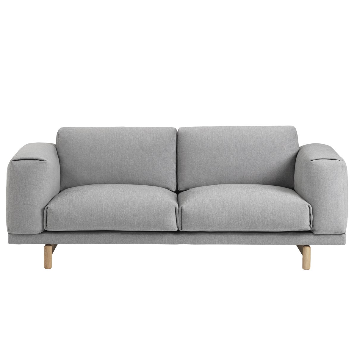 Bilde av Muuto Rest sofa 2-seter hallingdale 123 (lysegrå)