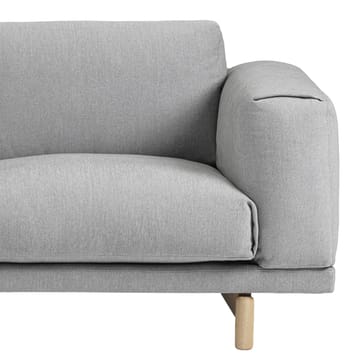 Rest sofa 2-seter - hallingdale 123 (lysegrå) - Muuto