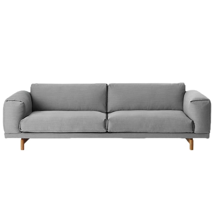 Rest sofa 3-seter - hallingdal 123 (lysegrå) - Muuto