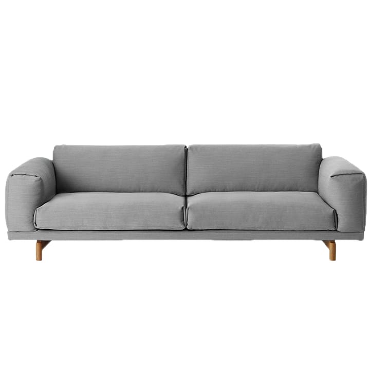 Rest sofa 3-seter - hallingdale 123 (lysegrå) - Muuto