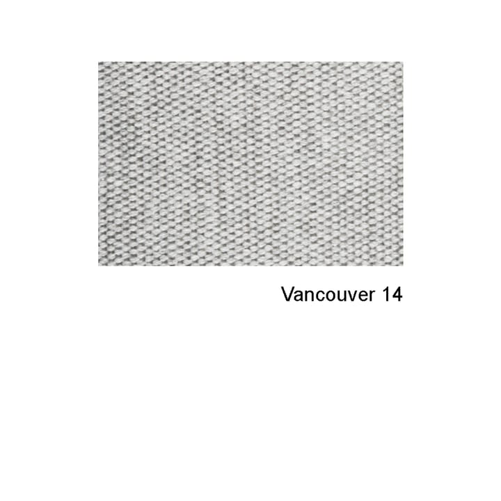 Rest sofa, 3-seter tekstil vancouver 14 light grey, eikeben Muuto