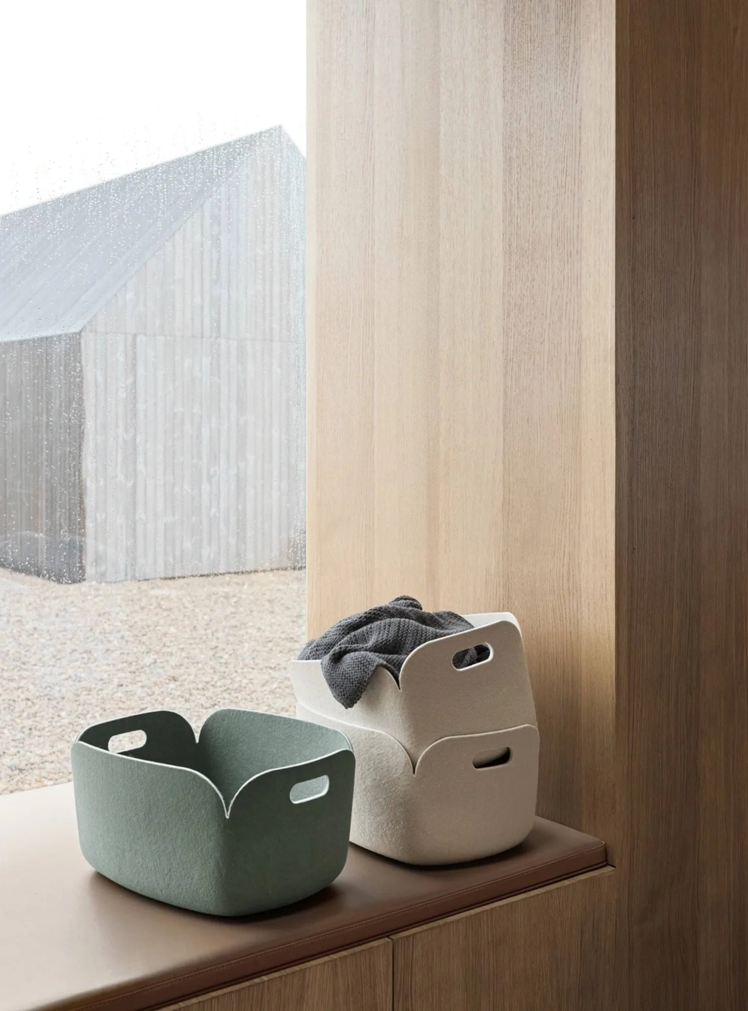 Restore oppbevaringskurv, Sand Muuto