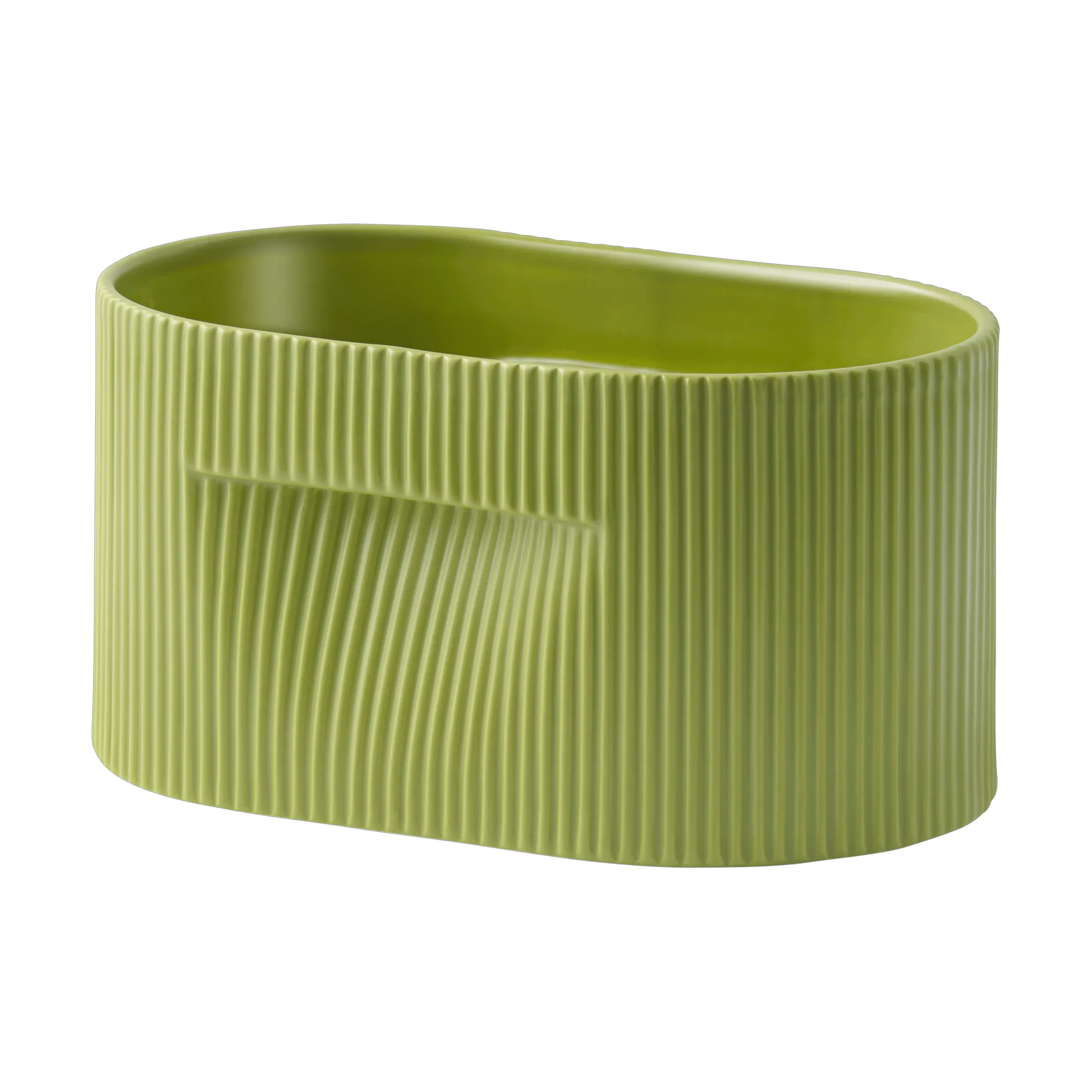 Ridge krukke 13 cm, Moss green Muuto