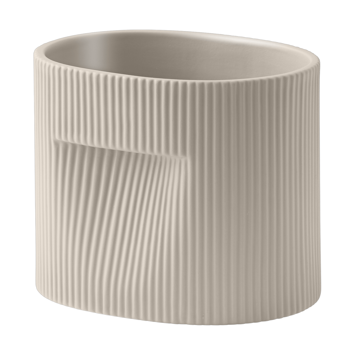 Bilde av Muuto Ridge krukke 15 cm Beige
