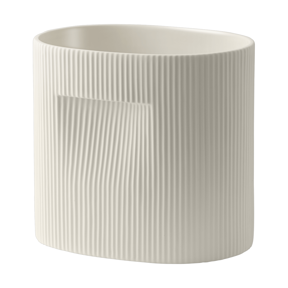 Bilde av Muuto Ridge krukke 24 cm Off-white