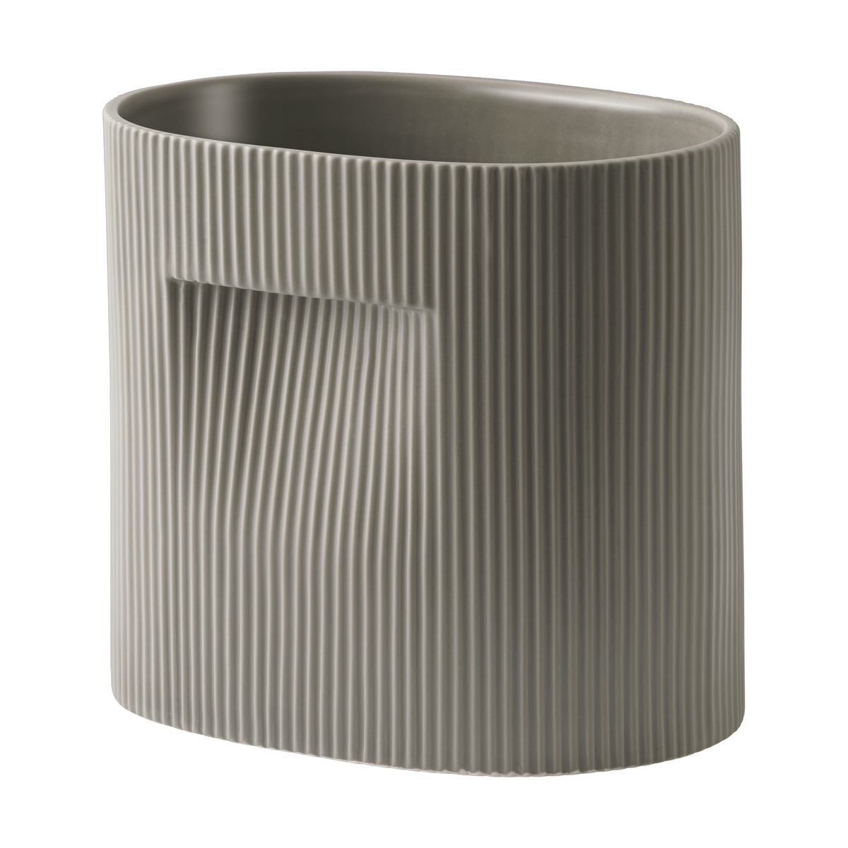 Bilde av Muuto Ridge krukke 24 cm Taupe