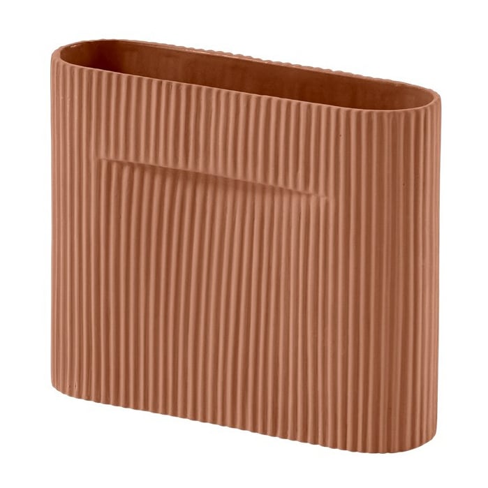 Bilde av Muuto Ridge vase 165 cm Terracotta