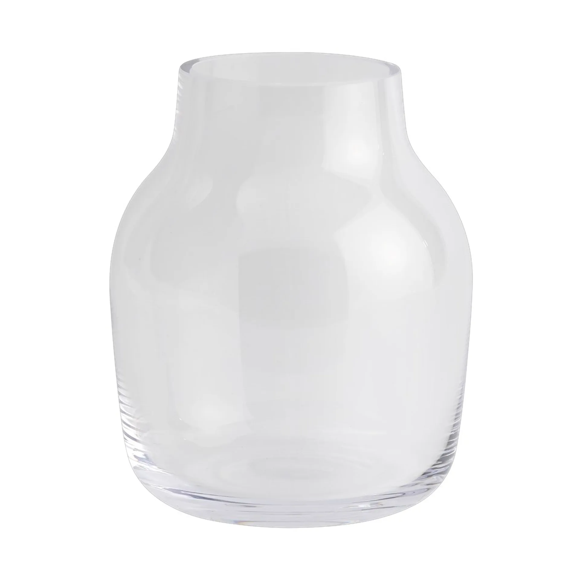 Silent vase Ø 11 cm, Clear Muuto