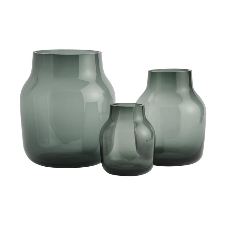 Silent vase Ø 11 cm - Dark green - Muuto