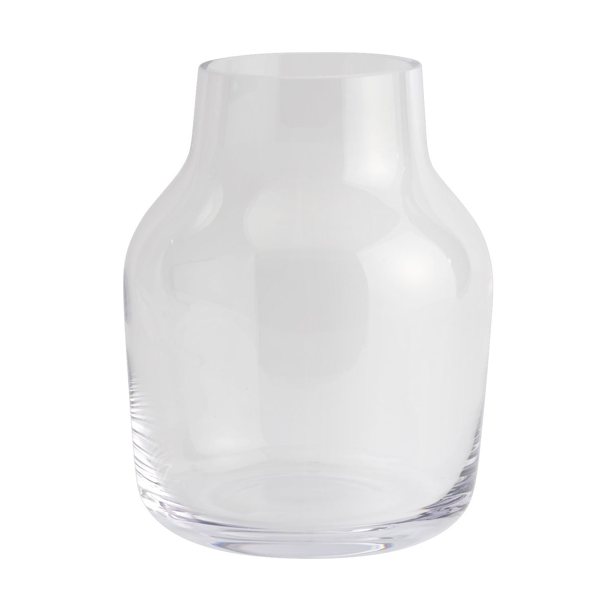 Silent vase Ø 15 cm Clear