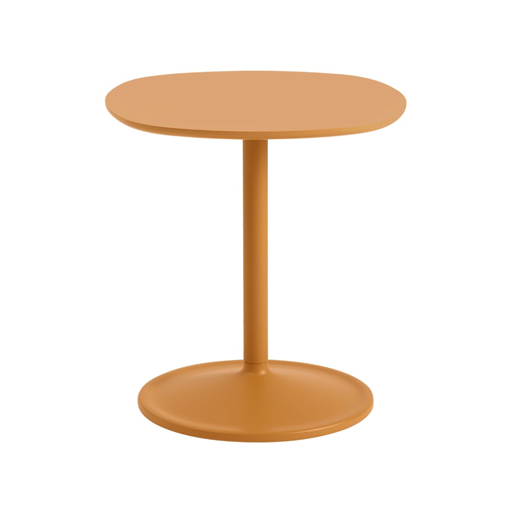 Bilde av Muuto Soft 45 x 45cm sidebord Orange laminate H: 48 cm