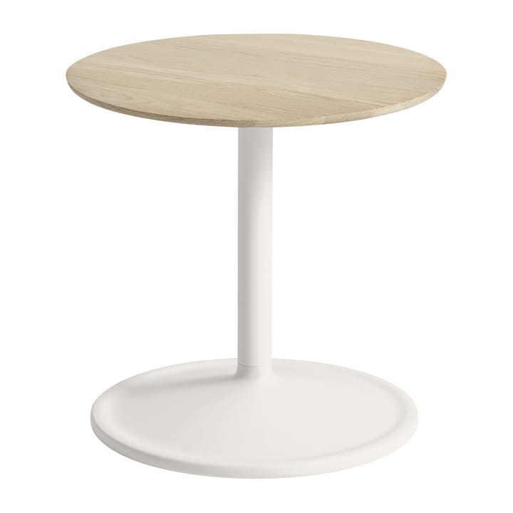 Soft sidebord 40 cm - Solid oak-off white - Muuto