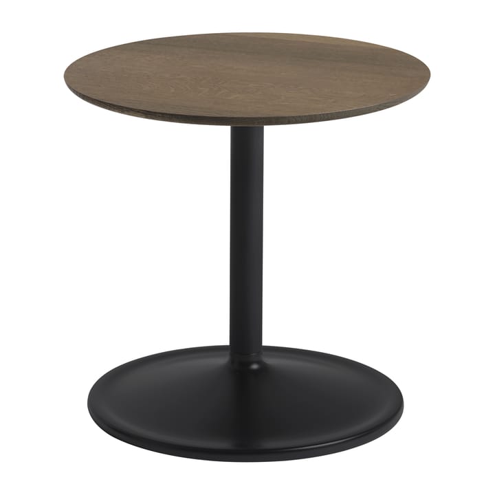 Soft sidebord 40 cm, Solid smoked oak-black Muuto