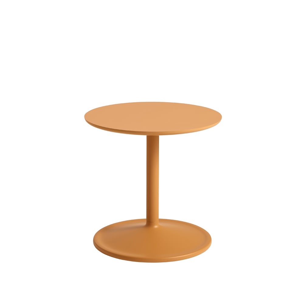 Bilde av Muuto Soft sidebord Ø 41 cm Orange laminate H: 40 cm