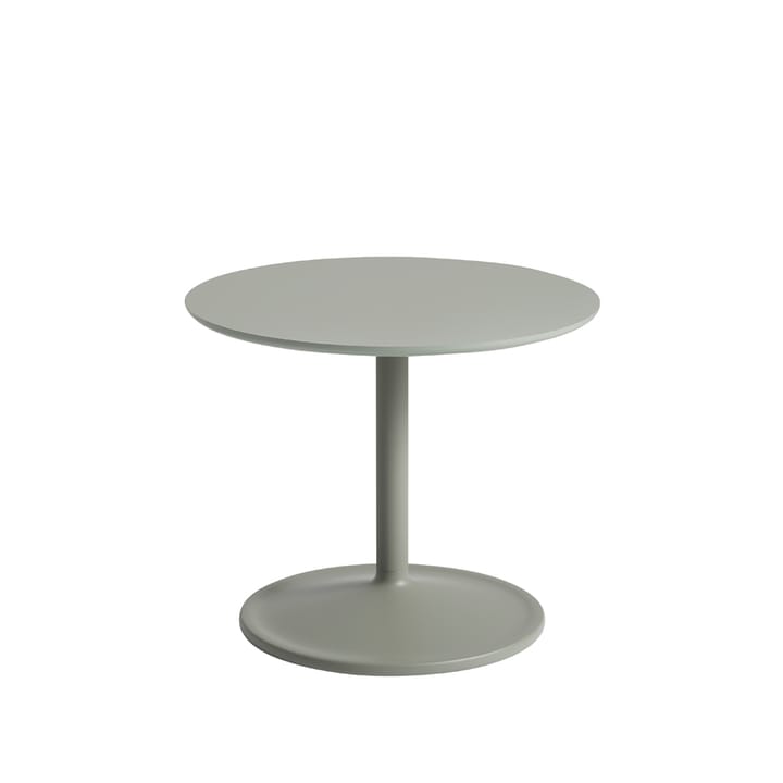 Soft sidebord Ø 48 cm - Dusty green H: 40 cm - Muuto