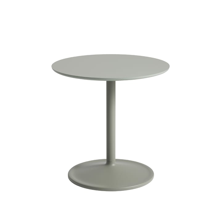 Soft sidebord Ø 48 cm - Dusty green laminate H: 48 cm - Muuto