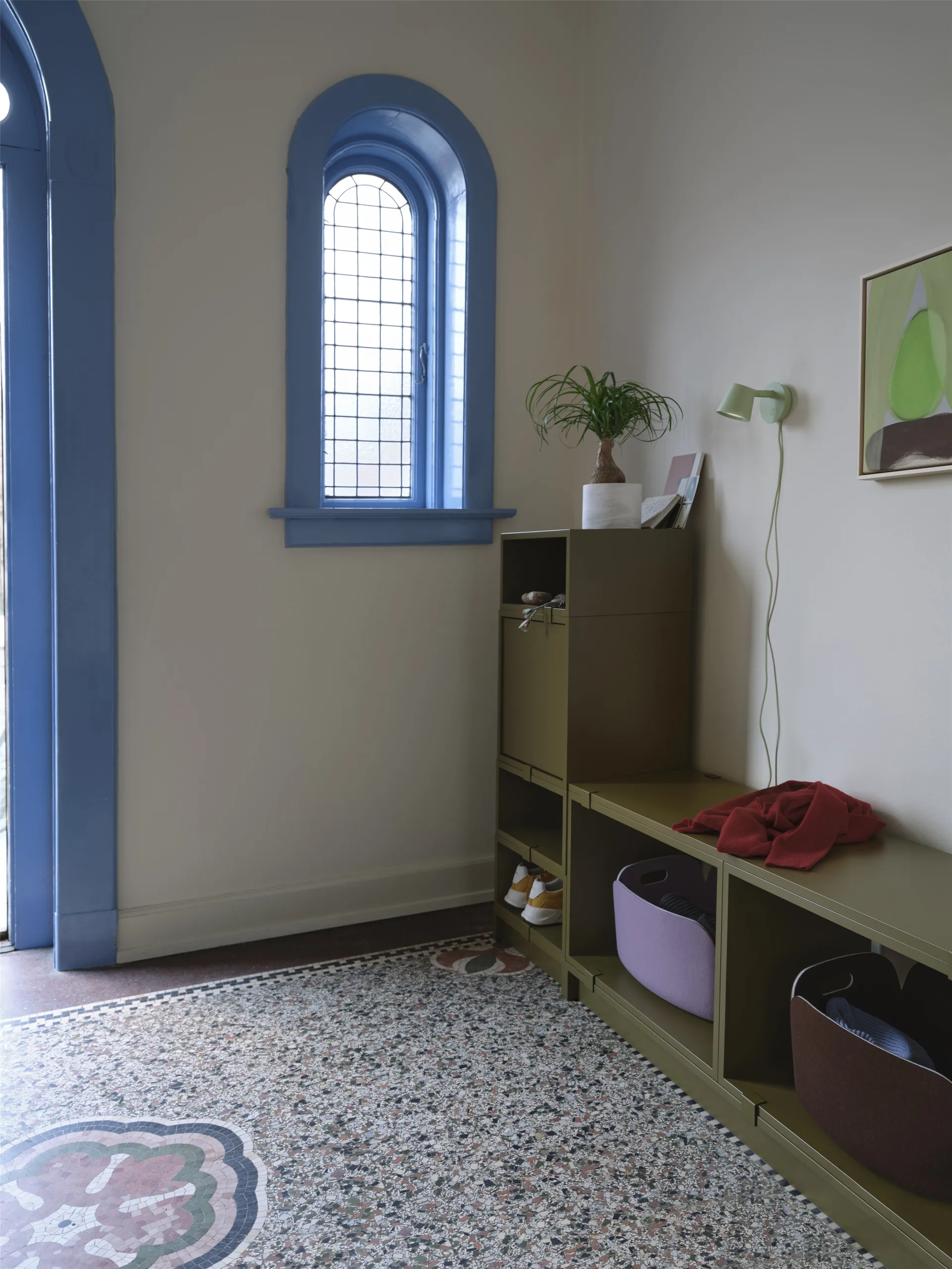 Stacked oppbevaringssystem gang konfigurasjon 1, Grey Muuto