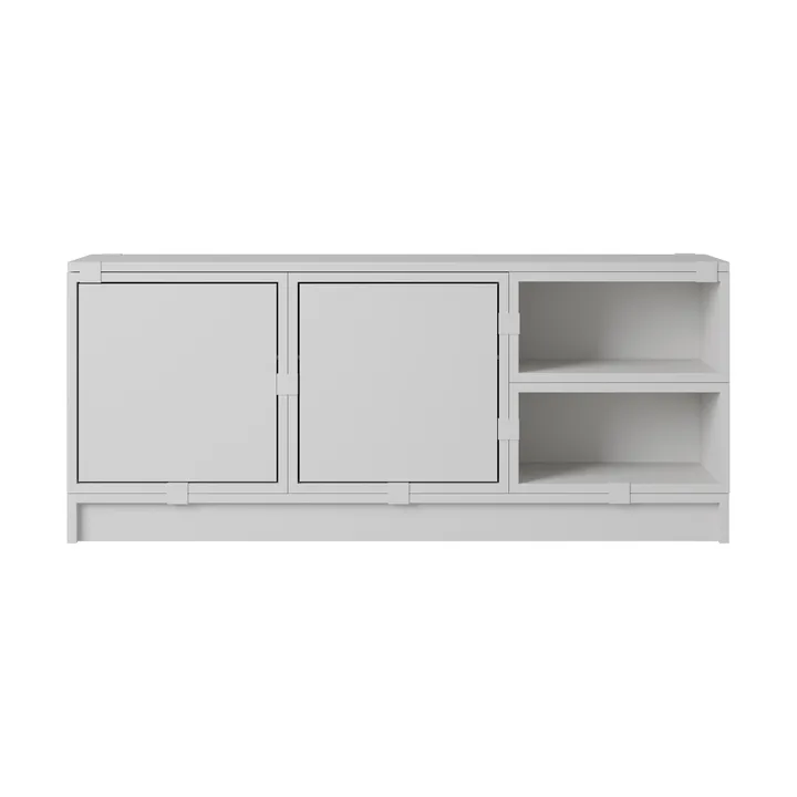 Stacked oppbevaringssystem hall konfigurasjon 2 - Grey - Muuto