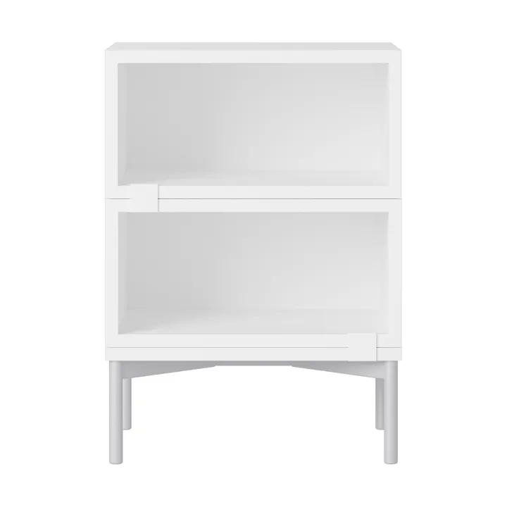 Stacked oppbevaringssystem nattbord konfigurasjon 1 - White - Muuto