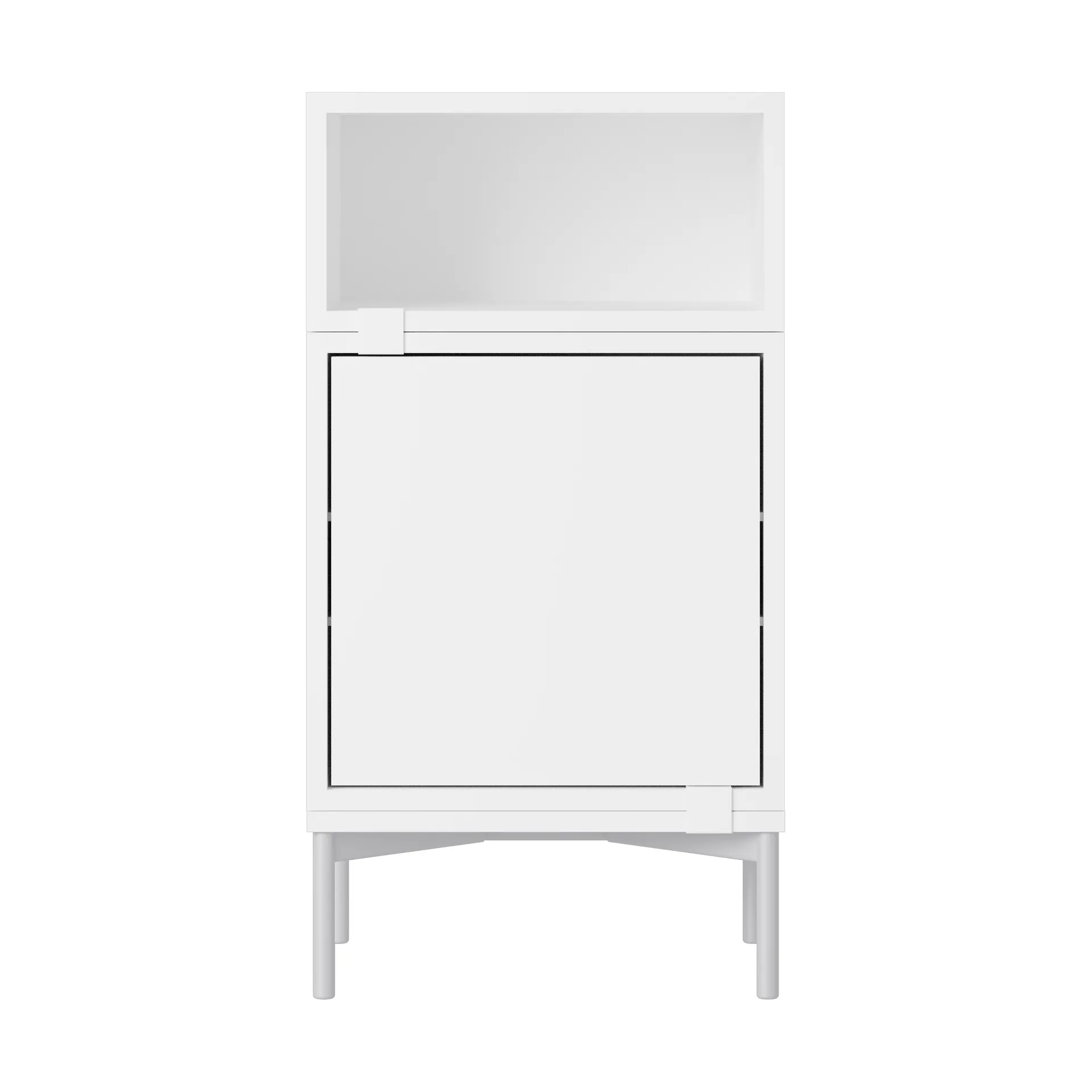 Stacked oppbevaringssystem nattbord konfigurasjon 2, White Muuto